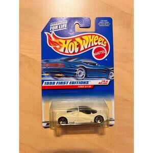 Hot Wheels 1998 First Editions Ford GT-90 Die Cast Car 14 of 40 Collector Series